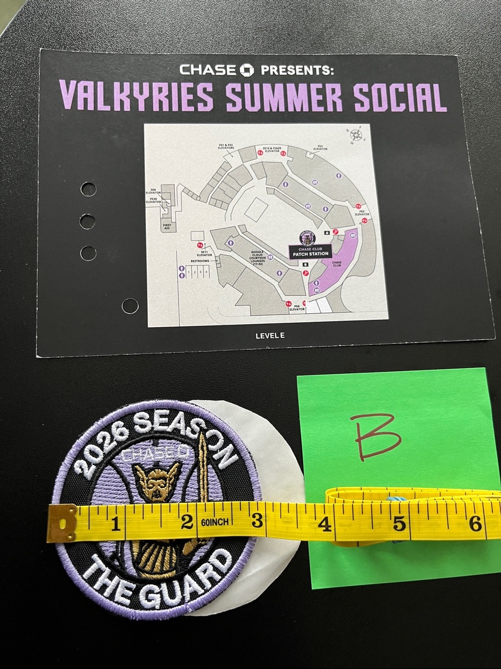 Golden State Valkyries Patch, 8/7/26 Summer Social Giveaway, NEW. (Bundle B) - Picture 4 of 8
